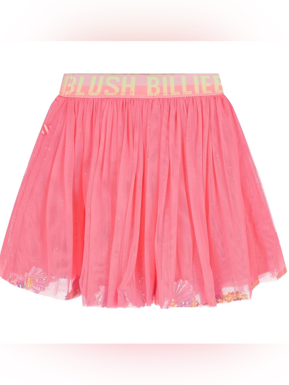 NWT* Billieblush Girls Pink Seashells Tulle Skirt - 8Y